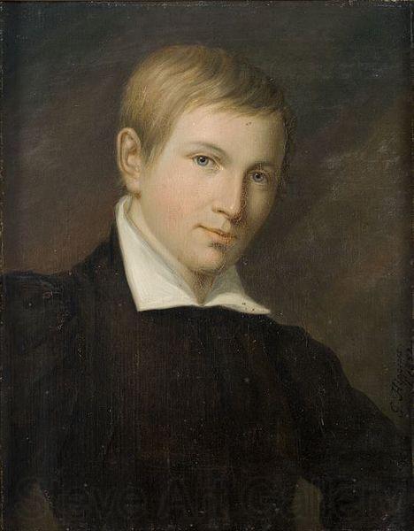 Gustav Adolf Hippius Portrait of Painter Otto Ignatius Spain oil painting art